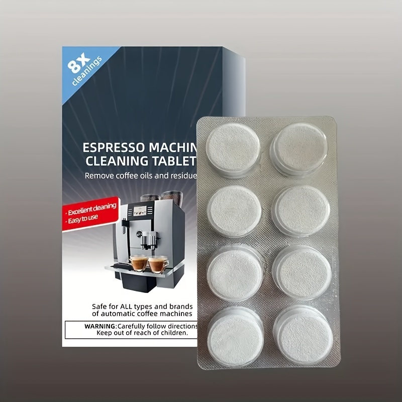 Backflush Tablet Cleaner - أقراص تنظيف ماكينة الإسبريسو، حل مزيل