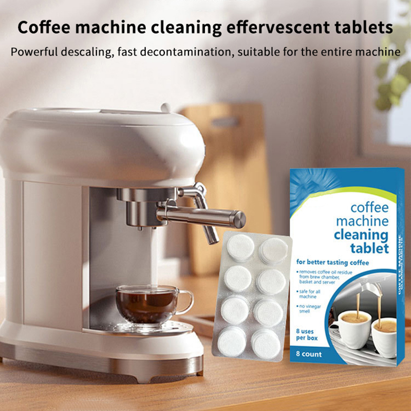 Backflush Tablet Cleaner - أقراص تنظيف ماكينة الإسبريسو، مزيل الترسبات،