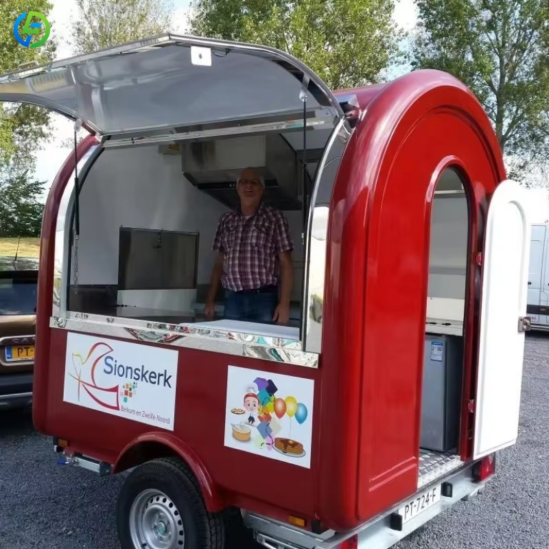 عربة طعام دائرية مخصصة بتصميم  - مراجعة Coffee Equipment In China وسعره