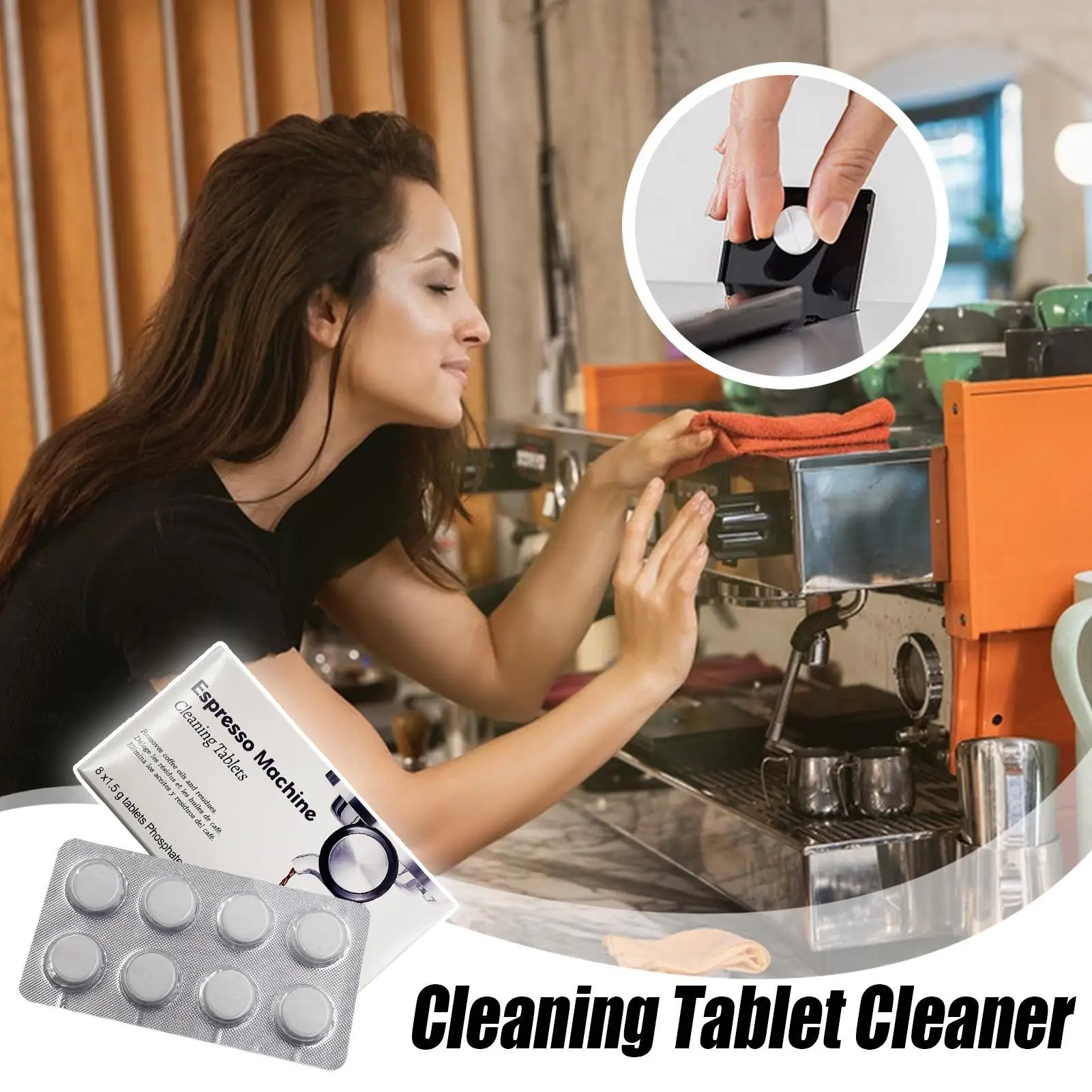 أقراص تنظيف ماكينة الإسبريسو،  - مراجعة Backflush Tablet Cleaner وسعره