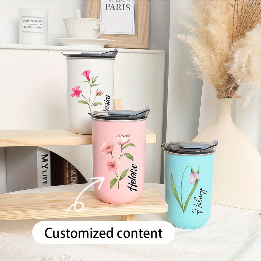 كوب قهوة معزول حراريًا مخصص با - مراجعة Coffee Equipment With Name وسعره