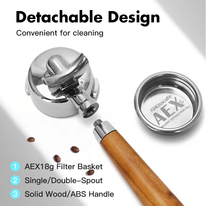حامل فلتر القهوة AliKisscafe م - مراجعة Portafilter 58Mm وسعره