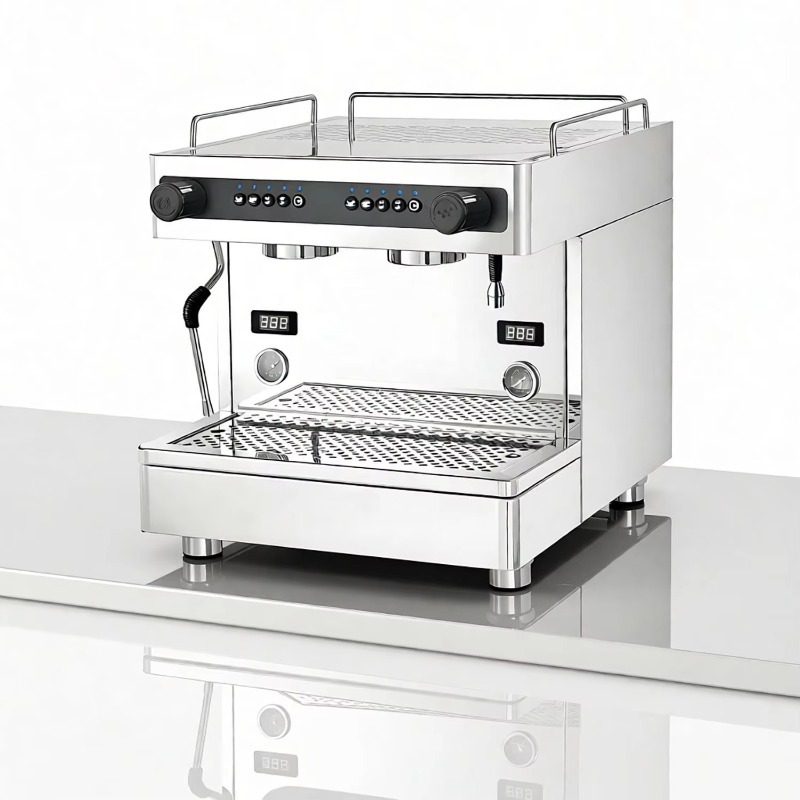 ماكينة قهوة إسبريسو كهربائية ا - مراجعة Coffee Quality Control وسعره